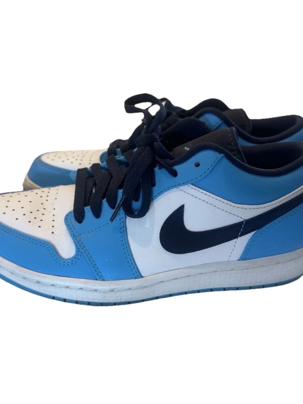 Jordan UNC Low 2021 Size 7 Blue/Navy/White